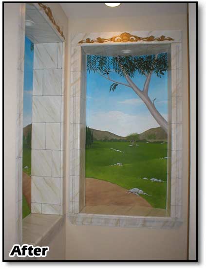 Murals in Alcoves