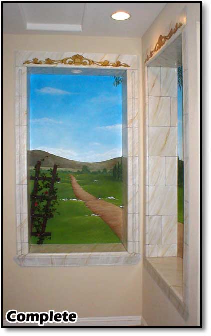 Murals in Alcoves