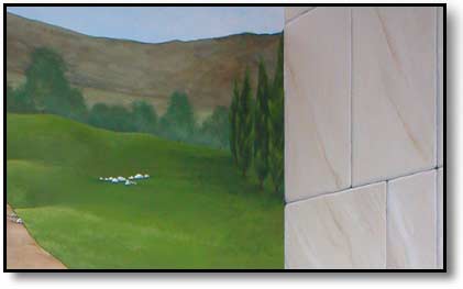 Murals in Alcoves