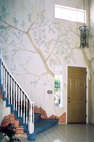 Completed Tree Mural