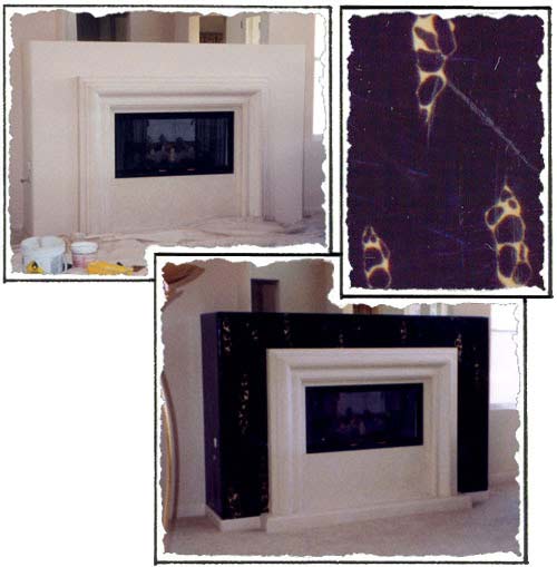 Fireplace and Details