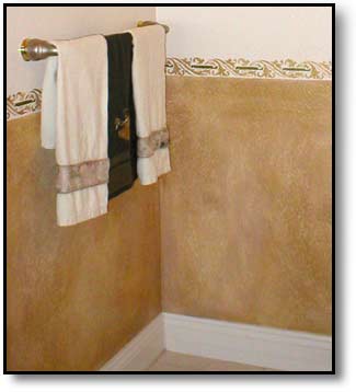 Faux Finished Bathroom