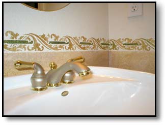 Faux Finished Bathroom