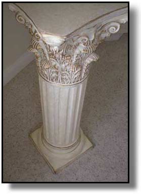 Faux Stone Pillar