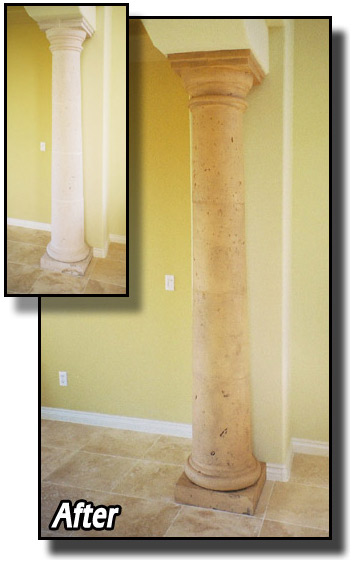 Stained Pillars