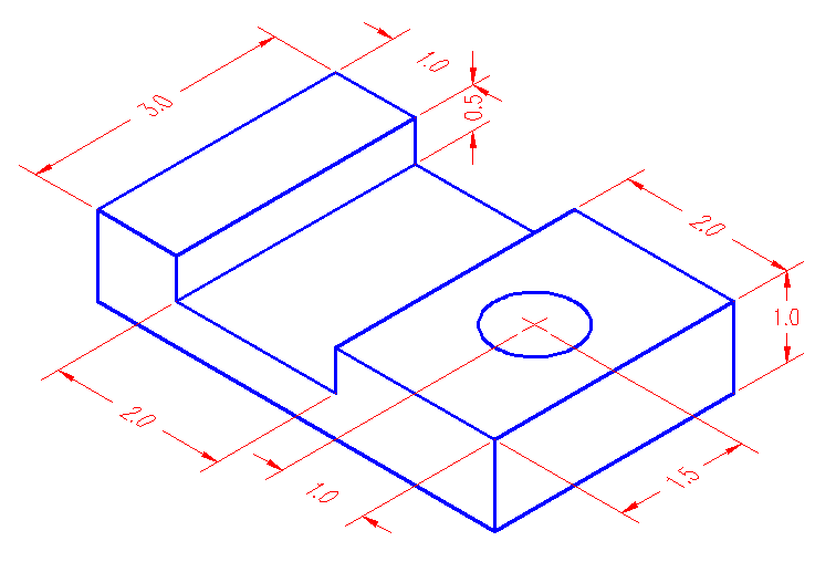 isometric drawing exercises with dimensions pdf
