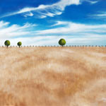 View the Wheat Field Painting