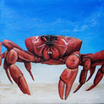 View the Red Crab Painting