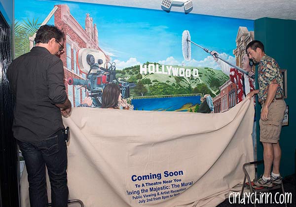 Unveiling of the mural