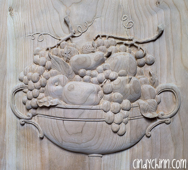 Hand Carved Buffet - Fruit Bowl