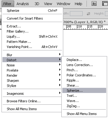 Distort Filters in Photoshop