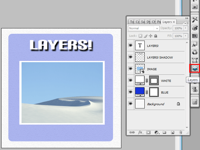 Photoshop Layer Example