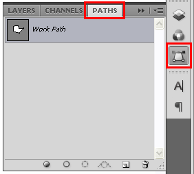 Photoshop Path Window