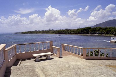 The beach of Puerto Plata