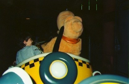 Zack at Disneyland