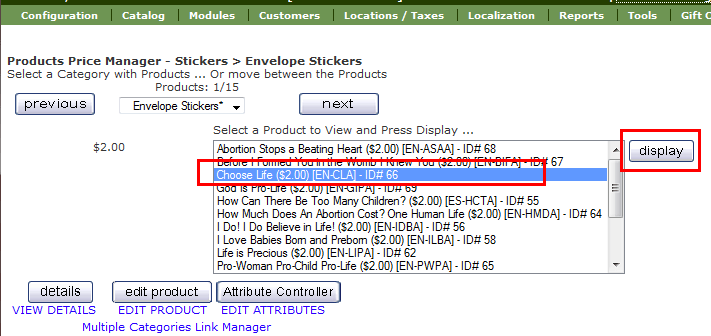 Quantity Pricing in Zen cart